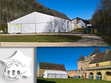 Location de chapiteaux, tentes et barnums Dans le département de la Dordogne